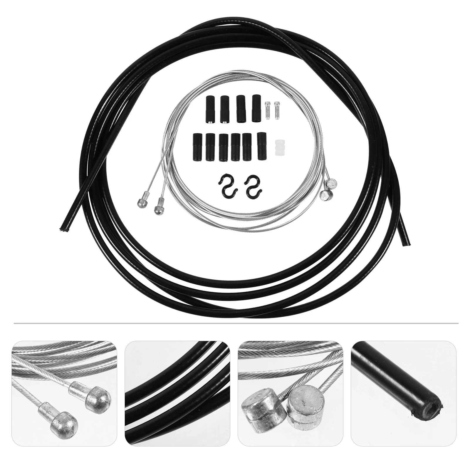 Brake Shift Hose Bike Accessories Cable for Mountain and Derailleur Front Rear Brakes Universal Wire Shifter
Brake Shift Hose Bike Accessories Cable for Mountain and Derailleur Front Rear Brakes Universal Wire Shifter