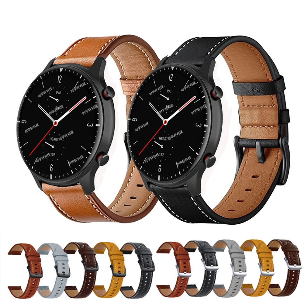 Ремешок кожаный для смарт-часов Amazfit GTR 2 2E, спортивный браслет для Amazfit GTR 4 3 Pro/47 мм/Pace/Stratos 3, мужской
Ремешок кожаный для смарт-часов Amazfit GTR 2 2E, спортивный браслет для Amazfit GTR 4 3 Pro/47 мм/Pace/Stratos 3, мужской