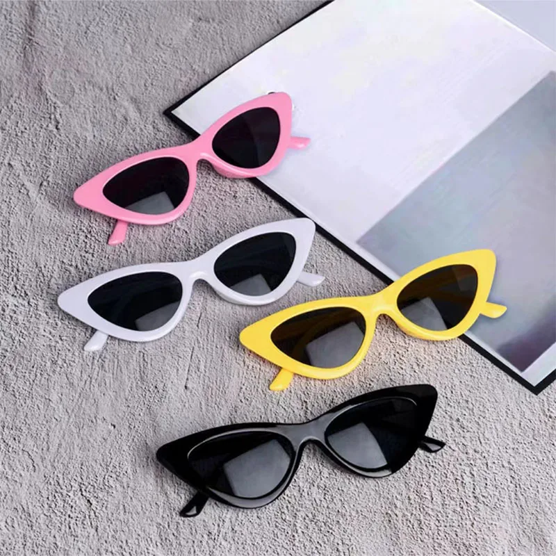 

Vintage Triangle Cat's Eye Sunglasses Women Brand Designer Fashion Sun Glasses Men's Outdoor Hip-hop Eyewear UV400 Oculos De Sol