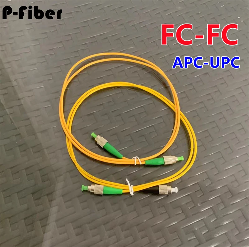 

FC-FC APC fiber jumper singlemode 1m-100m FC/AP to FC 2m 3m 5m 7m 10m 30m 50m 60m 80m optical fiber patch cord simplex G652D