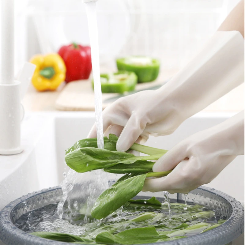 1Pair Waterproof Rubber Latex Dish Washing Gloves Kitchen Durable Cleaning Housework Chores Dishwashing Tools Female
1Pair Waterproof Rubber Latex Dish Washing Gloves Kitchen Durable Cleaning Housework Chores Dishwashing Tools Female