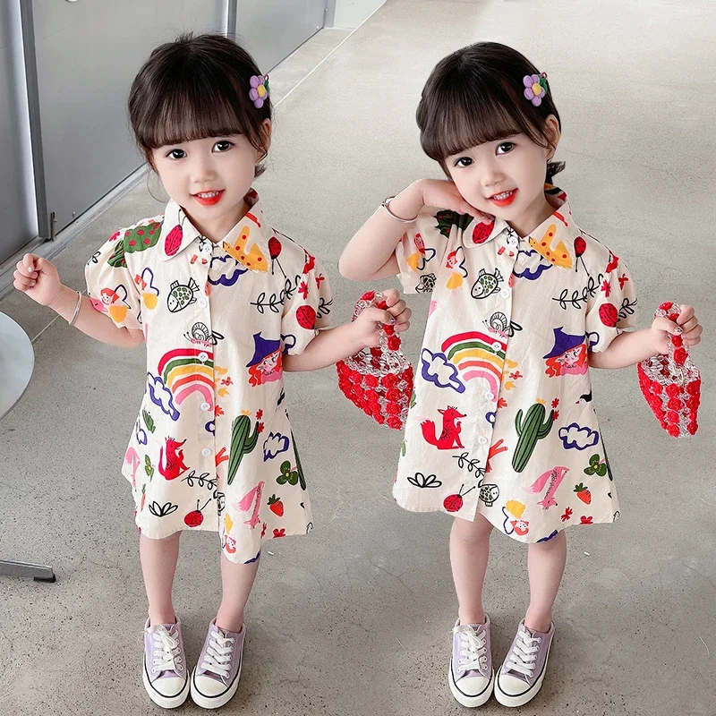 Dress For Girls Rainbow Dress For Girl Summer Party Dress Child Casual Style Childrens Clothing 
Dress For Girls Rainbow Dress For Girl Summer Party Dress Child Casual Style Childrens Clothing