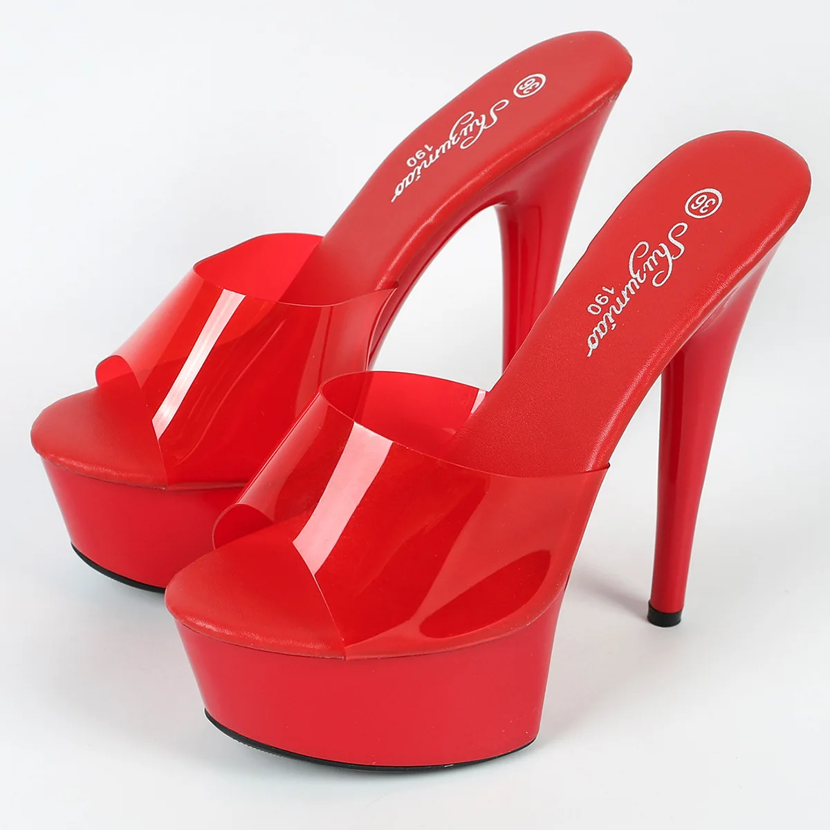 15cm Red Clear Crystal Women's Heels Sandals Slipper With 5cm Platform Dance Shoes Sexy Women Shoes for Party Super High Heels 74 S0e193a064b7f492c88de610d9d59e5fcp
