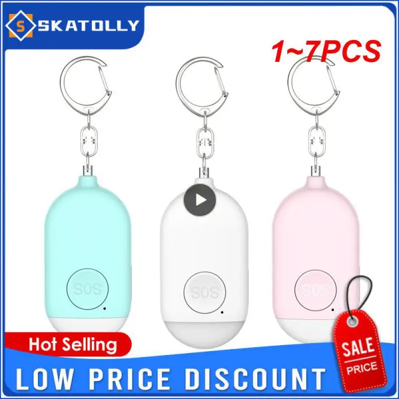 1~7PCS Self Defense Alarm 130dB Safety Scream Personal Alarm Keychain Emergency Alarm with LED Lights for Kid Girl Elderly
1~7PCS Self Defense Alarm 130dB Safety Scream Personal Alarm Keychain Emergency Alarm with LED Lights for Kid Girl Elderly