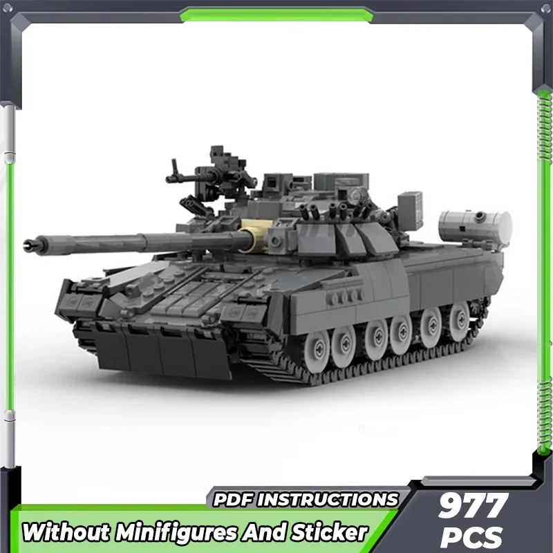 Moc Building Bricks Military Car Model T-80UK Main Battle Tank Technology Modular Blocks Gifts Christmas Toys DIY Sets Assembly 
Moc Building Bricks Military Car Model T-80UK Main Battle Tank Technology Modular Blocks Gifts Christmas Toys DIY Sets Assembly