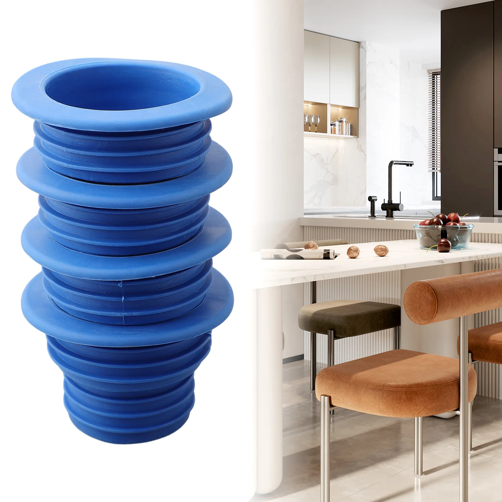 Силиконовая пробка, аксессуары для дренажных труб и шлангов, удлиненное пластиковое уплотнительное кольцо для канализационной трубы, практичное
Силиконовая пробка, аксессуары для дренажных труб и шлангов, удлиненное пластиковое уплотнительное кольцо для канализационной трубы, практичное