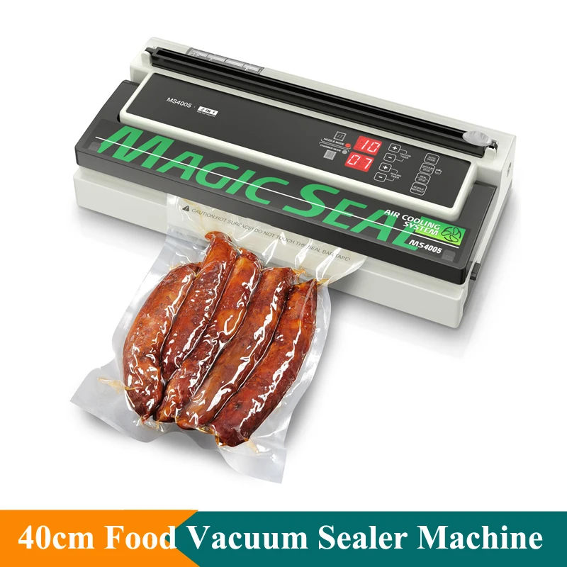 

MAGIC SEAL MS4005 Food Vacuum Sealer Machine 40cm Long Sealing Knife Not Afraid Of Oil And Water Food Vacuum Sealer Machine