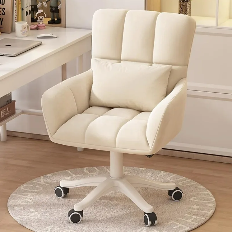 

Gamer Computer Study Designer Cute Comfortable Accent White Lazy Chair Bedroom Silla Ergonomica Office Furniture