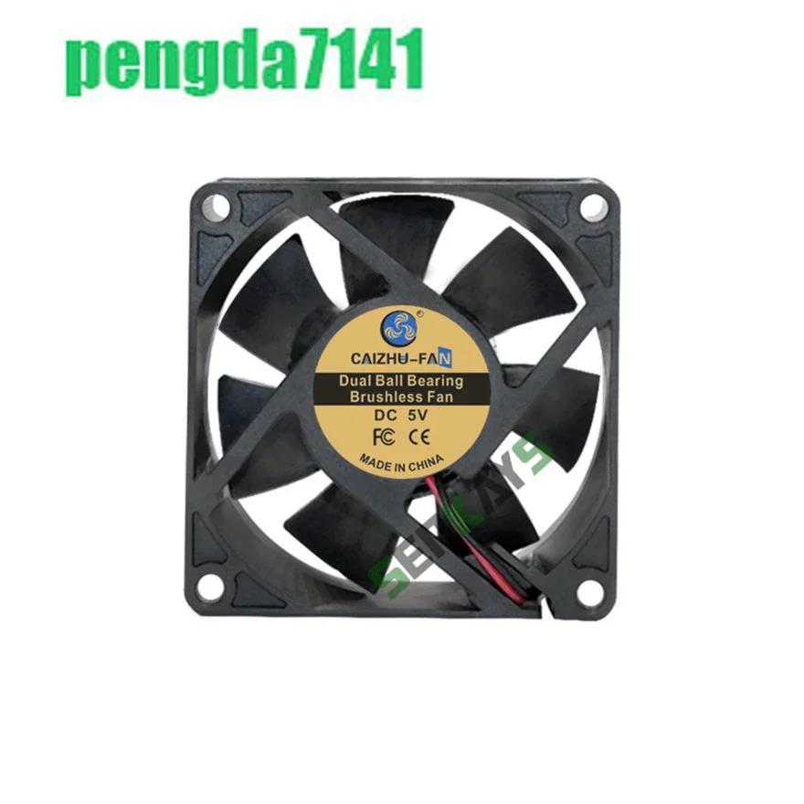Dual Ball Bearing 7025 70MM 70*70*25MM DC 5V 12V 24V Cooling Fan Comptuter CPU Cooling Fan Case Cooling Fan 2pin
Dual Ball Bearing 7025 70MM 70*70*25MM DC 5V 12V 24V Cooling Fan Comptuter CPU Cooling Fan Case Cooling Fan 2pin