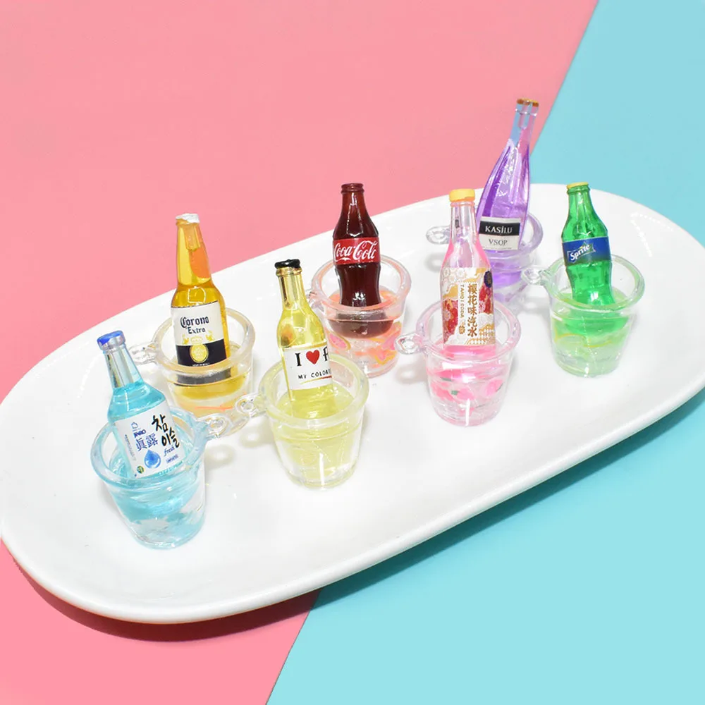 10pcs Doll Accessories Kids Kitchen Miniatures Mini Coke Wine Bottle Drink Pretend Play Toys Kawaii Cocina Anniversary Toys
10pcs Doll Accessories Kids Kitchen Miniatures Mini Coke Wine Bottle Drink Pretend Play Toys Kawaii Cocina Anniversary Toys