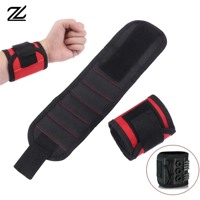 

Magnetic Wristband For Holding Screws,Nails，Drilling Bits,Wrist Tool Holder Belts With Strong Magnets,Cool Gadgets For Men, Wome