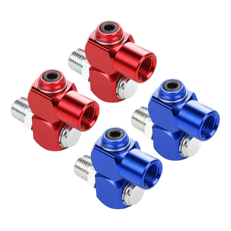 

2 Pack Air Hose Connector Air Fittings Perfect Solution for Tight Space Durable