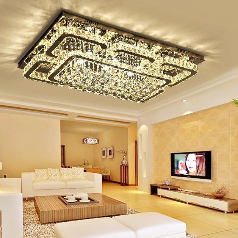 New Light Luxury Crystal Living Room Ceiling Light Warm Bedroom Crystal Ceiling Light Living Room Bedroom Restaurant Lighting
New Light Luxury Crystal Living Room Ceiling Light Warm Bedroom Crystal Ceiling Light Living Room Bedroom Restaurant Lighting