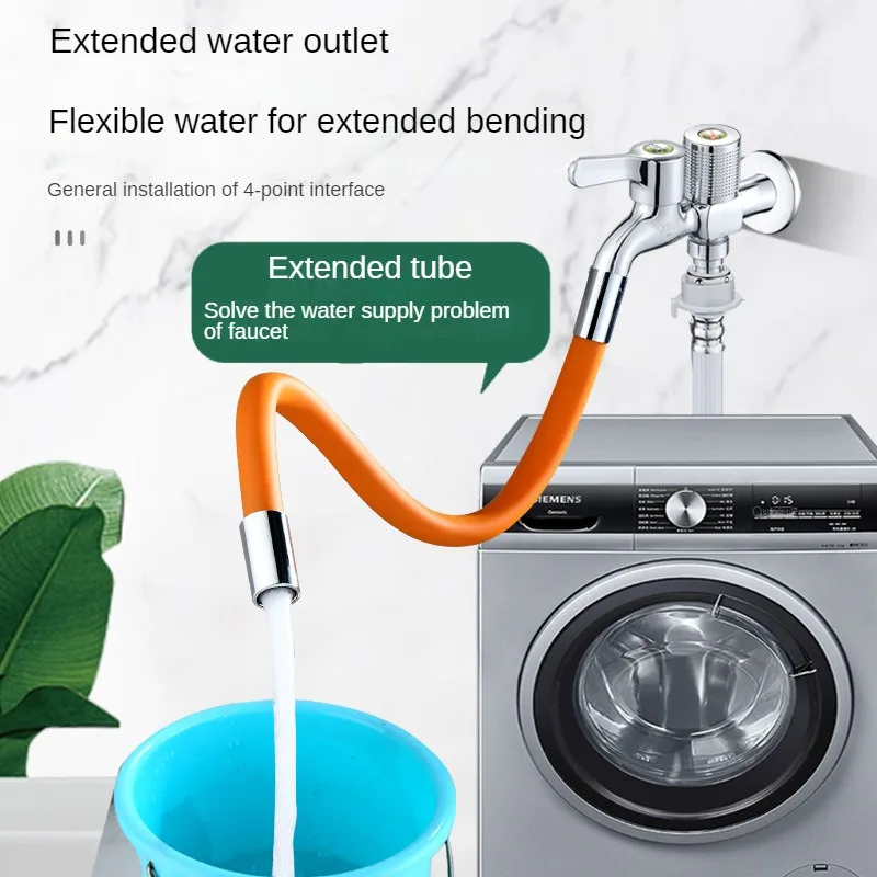 360° Rotation 1/2'' Faucet Extender Bathroom Adjust Free Bending Splashproof Universal Extension Tube Adapter Accessories
360° Rotation 1/2'' Faucet Extender Bathroom Adjust Free Bending Splashproof Universal Extension Tube Adapter Accessories