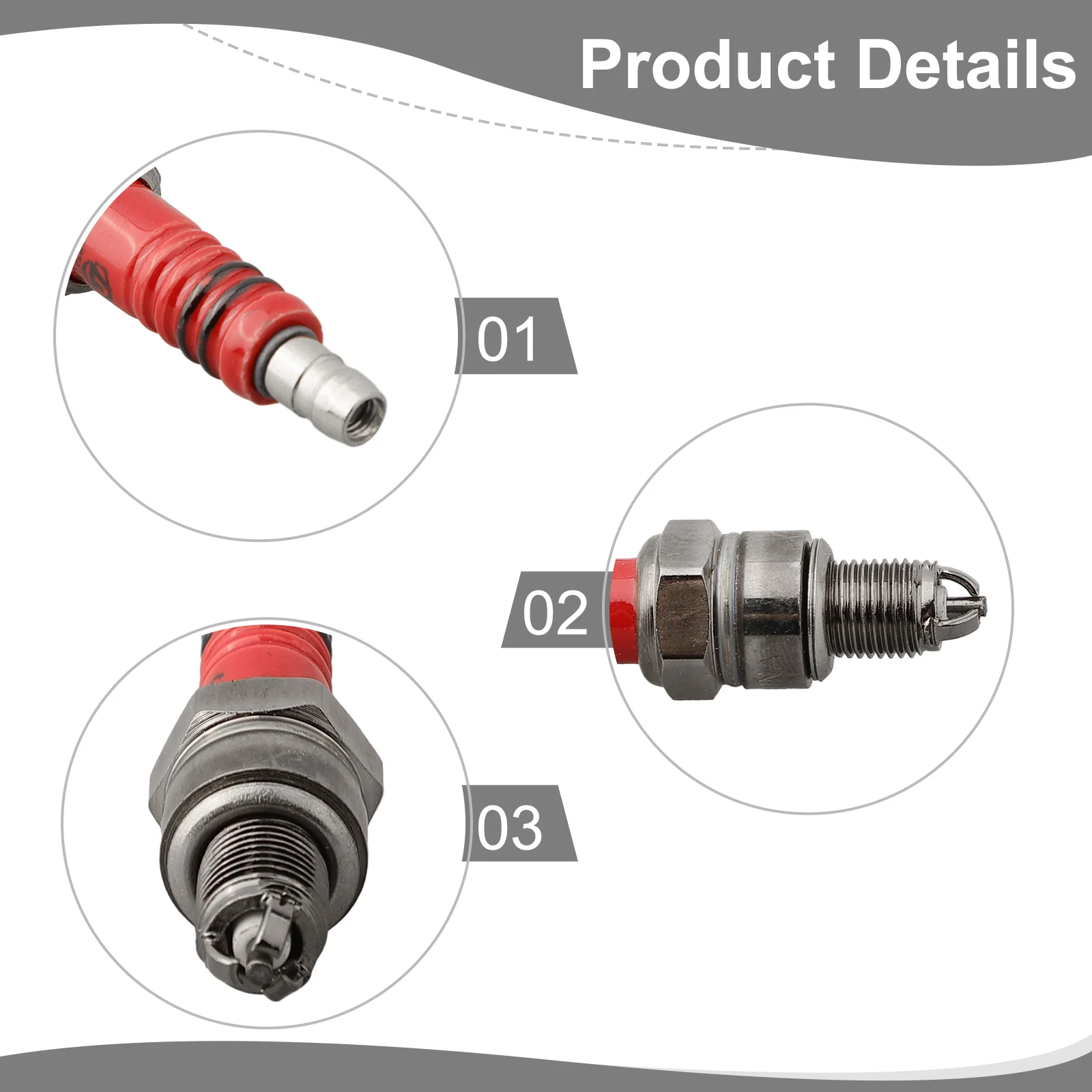 For 50cc-150cc A7TC Spark Plug ATV Motorcycle Save Fuel Accelerate High Performance Three-Electrode A7TC Fashion
For 50cc-150cc A7TC Spark Plug ATV Motorcycle Save Fuel Accelerate High Performance Three-Electrode A7TC Fashion