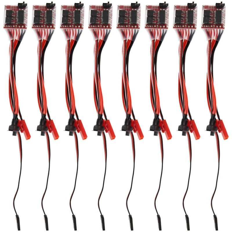 8X RC ESC 30A 4-8V контроллер скорости щеточного двигателя 1/16 1/18 для скалолазания RC Car Ship Tank Mini 4Wd WPL Car
8X RC ESC 30A 4-8V контроллер скорости щеточного двигателя 1/16 1/18 для скалолазания RC Car Ship Tank Mini 4Wd WPL Car