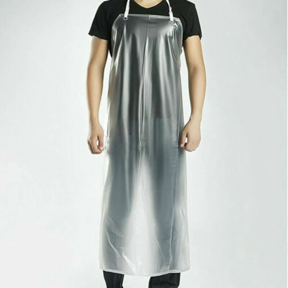 1Pc Waterproof For Kitchen Housework Restaurant Butcher Transparent PVC Apron Clean Cafe Shop Hairdresser Apron Delantal Use
1Pc Waterproof For Kitchen Housework Restaurant Butcher Transparent PVC Apron Clean Cafe Shop Hairdresser Apron Delantal Use