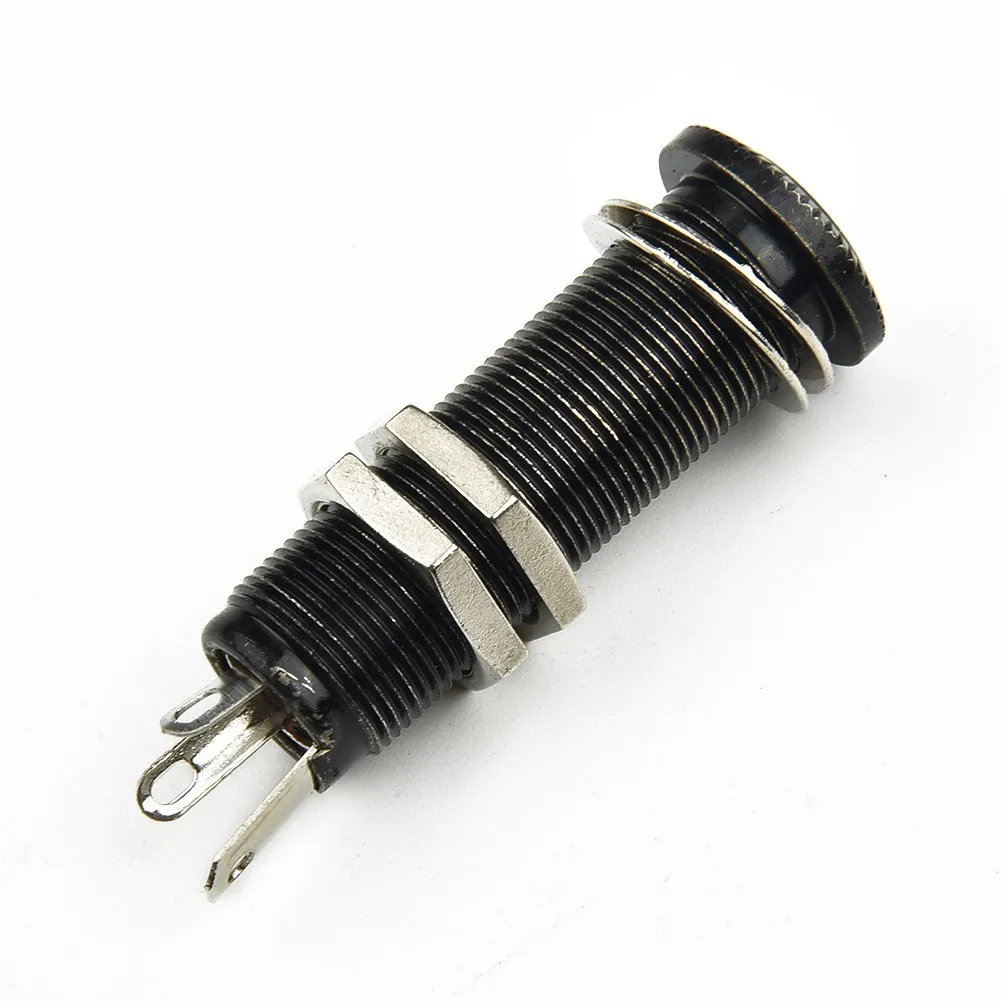 1pc 1/4" Guitar Jack Metal With A Rubber Washer And A Nut For Electric Guitar, Electric Bass Anti-noisy
1pc 1/4" Guitar Jack Metal With A Rubber Washer And A Nut For Electric Guitar, Electric Bass Anti-noisy