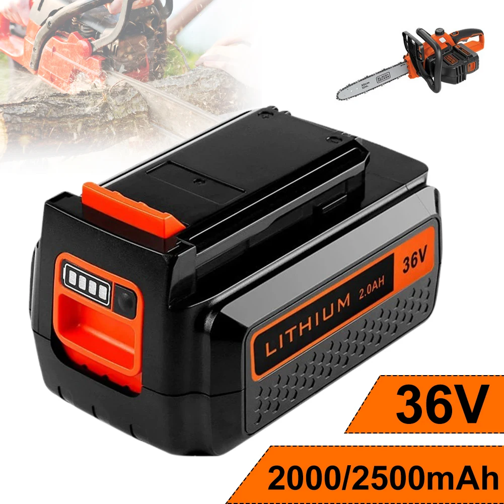 2000/2500mAh 36V Lithium Battery with Black & Decker BL20362-XJ LBX2040 LBX36 BL20362 LBXR36 36V Power Tools
2000/2500mAh 36V Lithium Battery with Black & Decker BL20362-XJ LBX2040 LBX36 BL20362 LBXR36 36V Power Tools