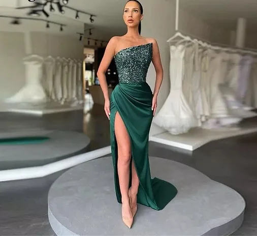 2024 Summer New Elegant Women's High Waist Split Sexy Temperament Dress Sexy Sleeveless Sequins Party Club Long Dress
2024 Summer New Elegant Women's High Waist Split Sexy Temperament Dress Sexy Sleeveless Sequins Party Club Long Dress