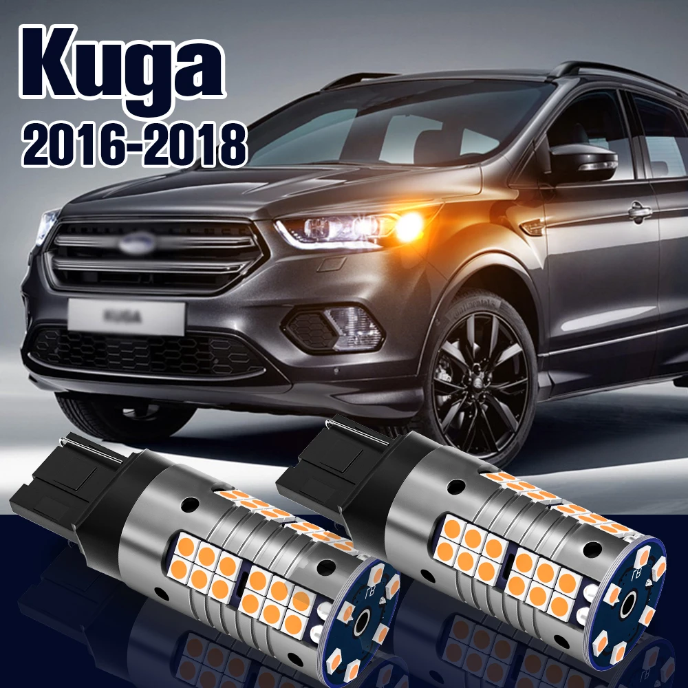 Turn Signal Light Bulb 2pcs LED Turning Lamp For Ford Kuga 2 Accessories 2016 2017 2018
Turn Signal Light Bulb 2pcs LED Turning Lamp For Ford Kuga 2 Accessories 2016 2017 2018