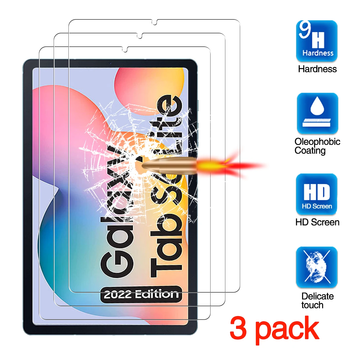 3 шт. закаленное стекло для Samsung Galaxy Tab S6 Lite (2022 дюйма) искусственная кожа, 10,4 дюйма Защитная пленка для планшета с защитой от царапин
3 шт. закаленное стекло для Samsung Galaxy Tab S6 Lite (2022 дюйма) искусственная кожа, 10,4 дюйма Защитная пленка для планшета с защитой от царапин