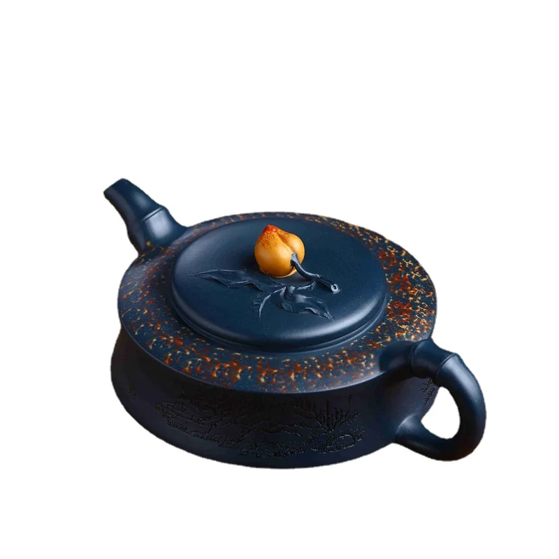 350ml Yixing Tianqing Clay Xiantao Purple Clay Pot Handmade Household Puer Kung Fu Teaset Tea Ceremony Drinkware Customized Gift
350ml Yixing Tianqing Clay Xiantao Purple Clay Pot Handmade Household Puer Kung Fu Teaset Tea Ceremony Drinkware Customized Gift