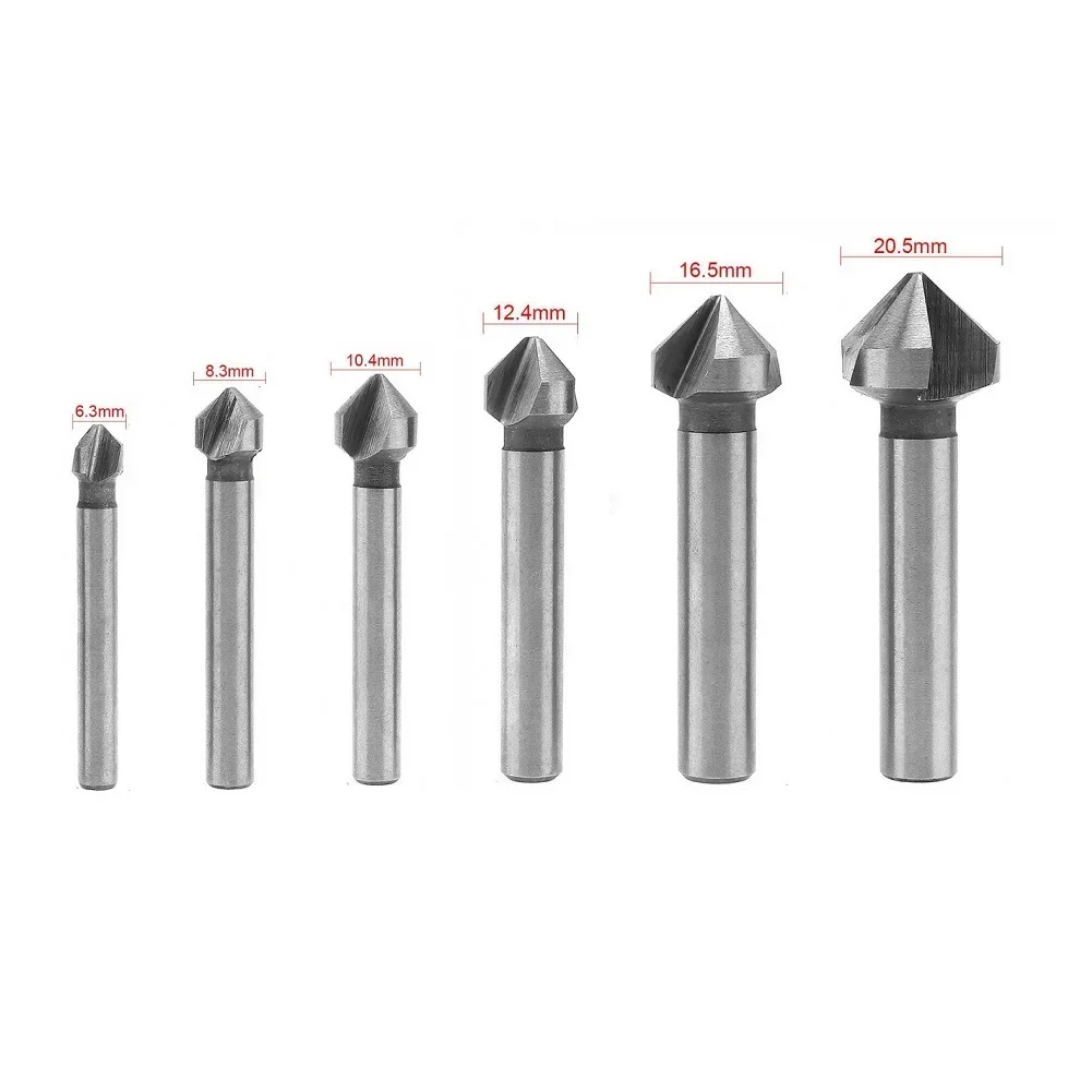 Woodworking Tools Countersunk Drill Bit Tool Parts 3Flute 90 Degree Chamfer Chamfering Cutter Drill Bit Tools Chamfering Cutter
Woodworking Tools Countersunk Drill Bit Tool Parts 3Flute 90 Degree Chamfer Chamfering Cutter Drill Bit Tools Chamfering Cutter