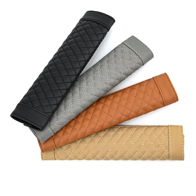 1PC Car accessories seat belt PU Leather Safety Belt Shoulder Cover Breathable Protection Seat Belt Padding Pad Interior Access 
1PC Car accessories seat belt PU Leather Safety Belt Shoulder Cover Breathable Protection Seat Belt Padding Pad Interior Access