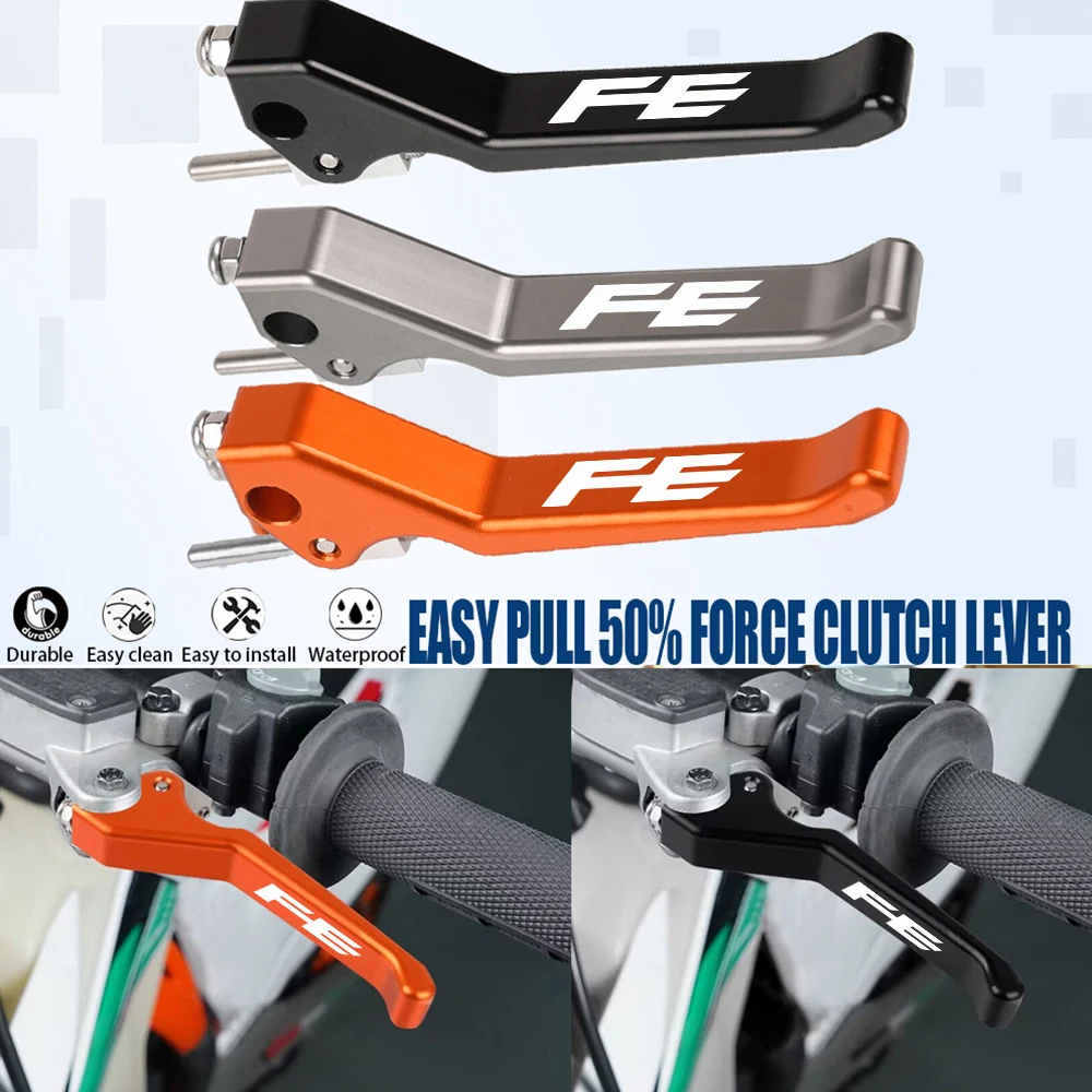 Motocross FOR HUSQVARNA FE 350S FE 501S 2020 2021 FE 350S 501S Labor-saving Clutch Lever Two Fingers 50% Force Reduction Levers
Motocross FOR HUSQVARNA FE 350S FE 501S 2020 2021 FE 350S 501S Labor-saving Clutch Lever Two Fingers 50% Force Reduction Levers