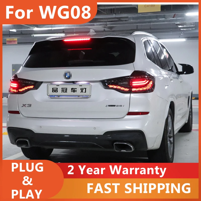 Car Styling For BMW X3 2018-2022 Tail Lights BMW G08 LED Taillights GTS Design Rear Lamp Dynamic turn signal Auto Accessories
Car Styling For BMW X3 2018-2022 Tail Lights BMW G08 LED Taillights GTS Design Rear Lamp Dynamic turn signal Auto Accessories