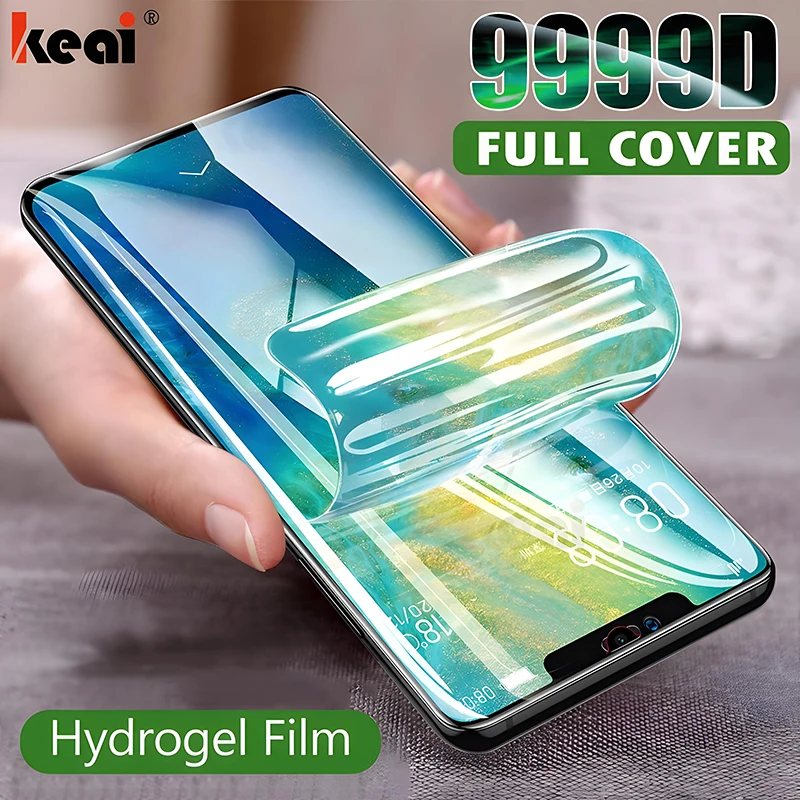 

Full Cover Hydrogel Film For Huawei P20 P30 P40 P50 Lite Pro Screen Protector For Mate 40 30 20 10 Pro Lite Soft Film Not Glass