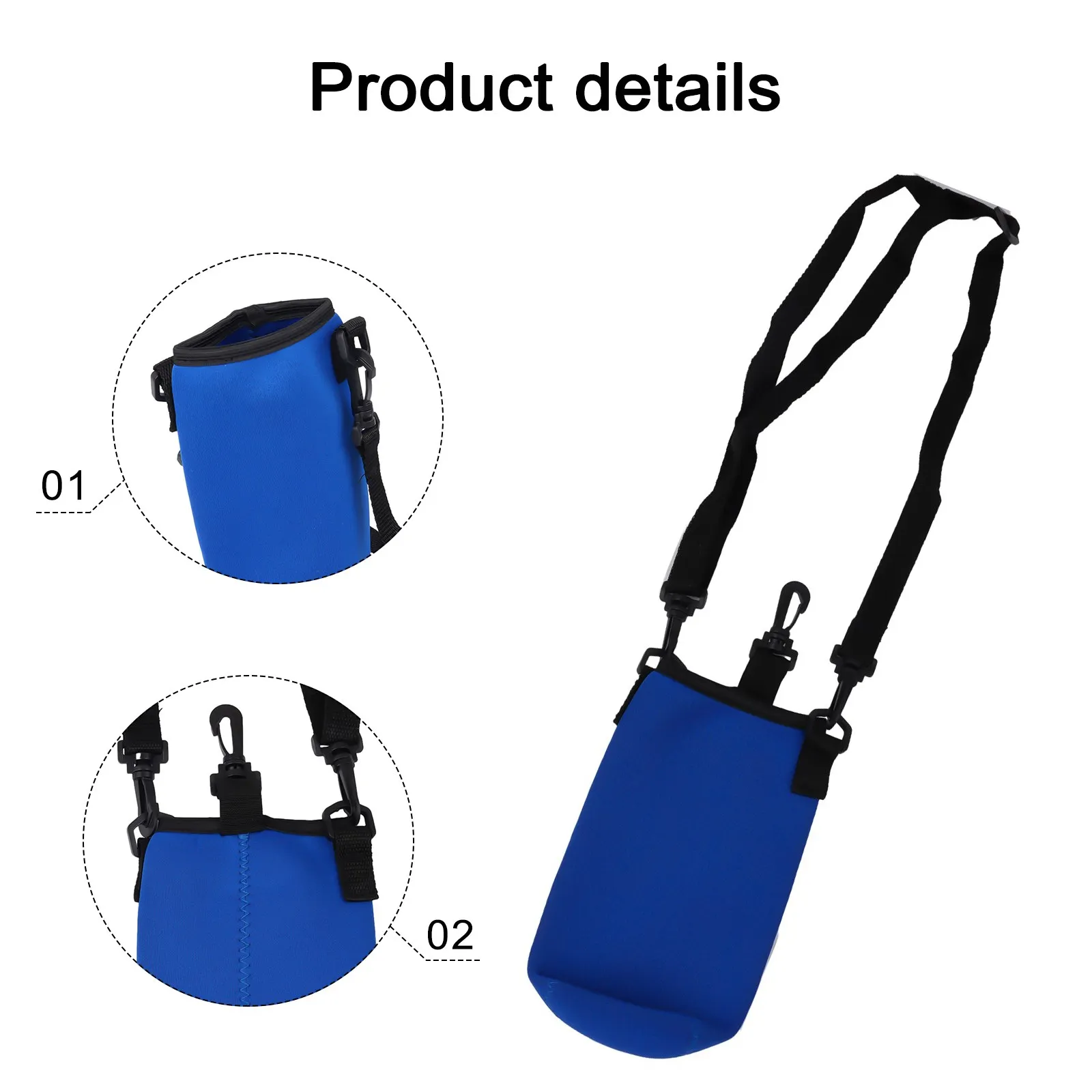 1000ML Water Bottle Carrier Insulated Cover Bag Holder Strap Pouch Outdoor Vacuum Flasks Accessories Wholesale
1000ML Water Bottle Carrier Insulated Cover Bag Holder Strap Pouch Outdoor Vacuum Flasks Accessories Wholesale