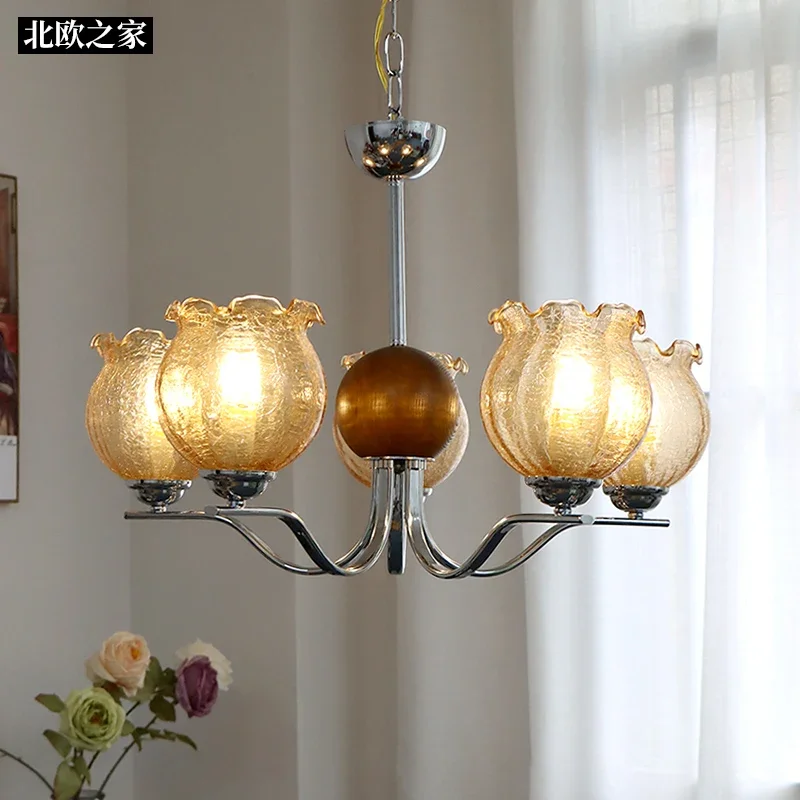 Middle Ancient Bedroom Chandelier Creative Vintage Flower American Dining Room and Study Room Bed & Breakfast Solid Wood Art
Middle Ancient Bedroom Chandelier Creative Vintage Flower American Dining Room and Study Room Bed & Breakfast Solid Wood Art