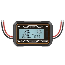 DC Watt Meter High Precision Power Analyzer Volt Amp Watt Checker Tester 100/150/200A 0-60V ABS Shell Meter Tester
DC Watt Meter High Precision Power Analyzer Volt Amp Watt Checker Tester 100/150/200A 0-60V ABS Shell Meter Tester