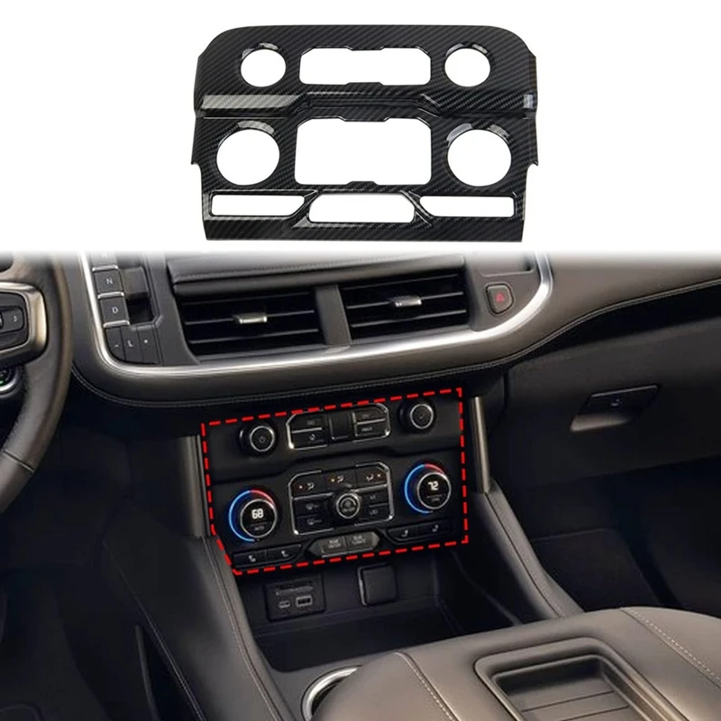 1 PCS Center Console Air Conditioner Panel Cover Trim ABS Car Accessories For Chevy Suburban 2020-2023 Tahoe GMC Yukon 2021-2023
1 PCS Center Console Air Conditioner Panel Cover Trim ABS Car Accessories For Chevy Suburban 2020-2023 Tahoe GMC Yukon 2021-2023