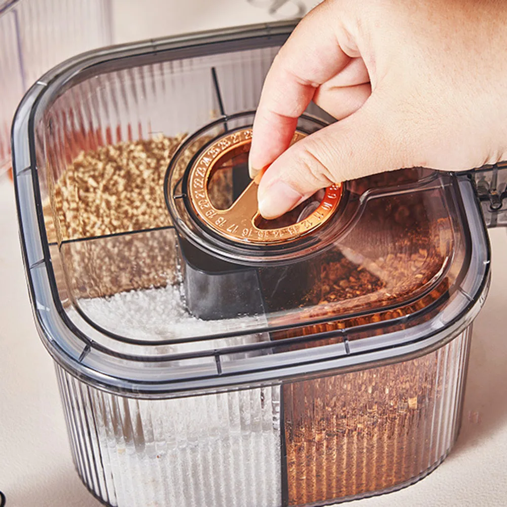 One-Piece Spice Storage Box Reusable Durable Sealed Spice Jar Kitchen Storage Tool
One-Piece Spice Storage Box Reusable Durable Sealed Spice Jar Kitchen Storage Tool