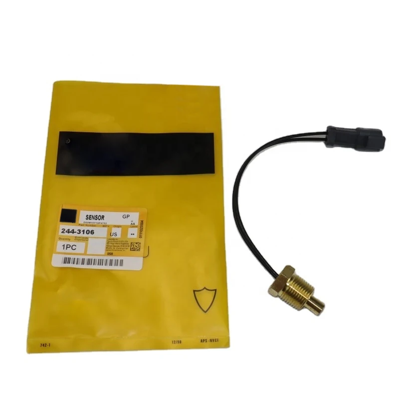 244-3106 2443106 water temperature sensor for Caterpillar for CAT excavator 414E 416D 416E 416F 420D 420E 420F
244-3106 2443106 water temperature sensor for Caterpillar for CAT excavator 414E 416D 416E 416F 420D 420E 420F