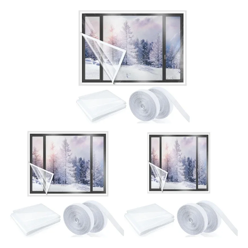 

Windproof Thermal Insulation Film Winter Cold Prevention Window Sealing Strips for Weatherproofing Window Insulations