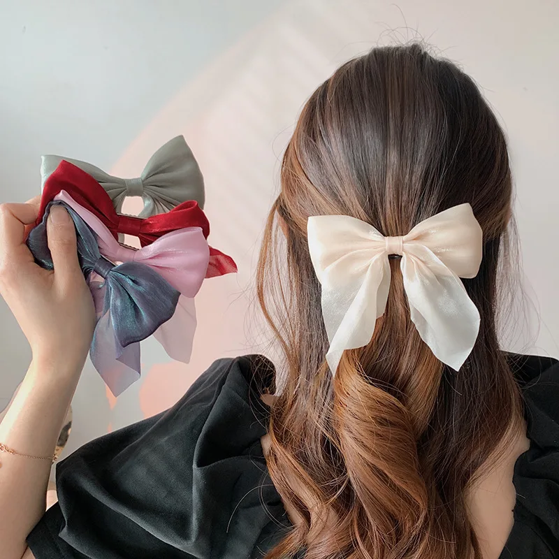 1PC New Pearly Lustre Satin Bow Barrettes Hair Clips For Girls Hair Accessories Hairpin Women Hairband
1PC New Pearly Lustre Satin Bow Barrettes Hair Clips For Girls Hair Accessories Hairpin Women Hairband