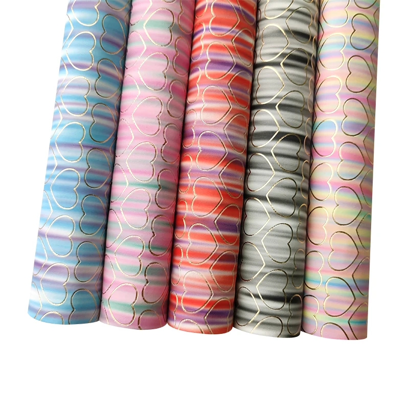 Colorful Rainbow Stripe Mermaid Printed Vinyl Metallic Faux Artificial Leather Fabric for Making Shoe/Bag/Hair Bow/Deco
Colorful Rainbow Stripe Mermaid Printed Vinyl Metallic Faux Artificial Leather Fabric for Making Shoe/Bag/Hair Bow/Deco