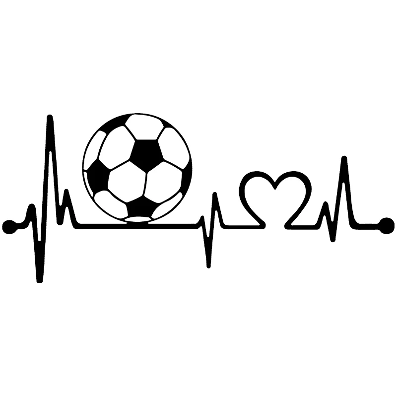 Football heartbeat creative Motorcycle Car Sticker animation cute car decoration car stickers and decals
Football heartbeat creative Motorcycle Car Sticker animation cute car decoration car stickers and decals