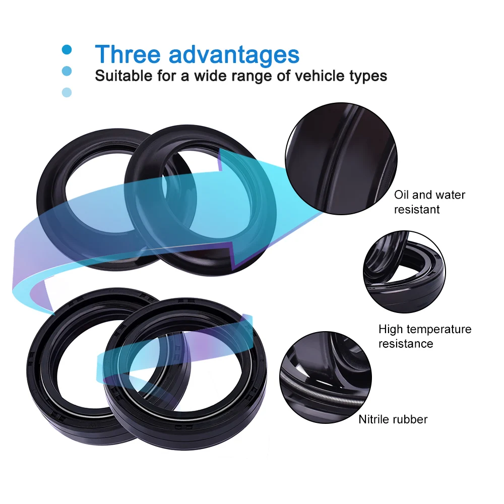 Motorcycle Front Shock Absorber Fork Damper Oil Seal and Dust Cover Seal Lip For BMW R1100R R1100 R 1100 R RS RT R1100RS R1100RT
Motorcycle Front Shock Absorber Fork Damper Oil Seal and Dust Cover Seal Lip For BMW R1100R R1100 R 1100 R RS RT R1100RS R1100RT
