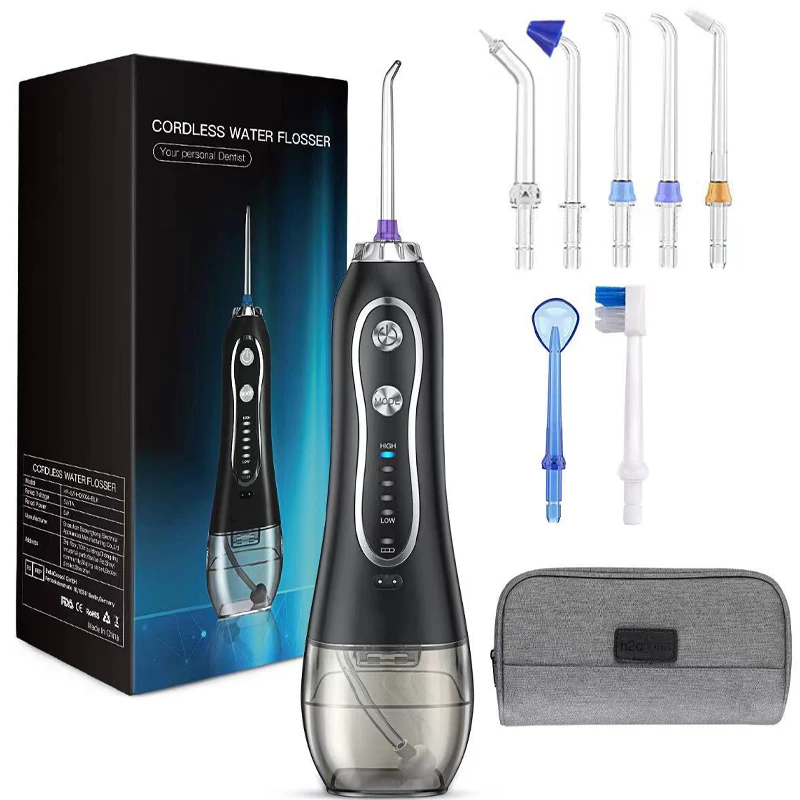 Oral Irrigator USB Rechargeable Water Flosser Portable Dental Water Flosser Dental Teeth Cleaner with Bag
Oral Irrigator USB Rechargeable Water Flosser Portable Dental Water Flosser Dental Teeth Cleaner with Bag