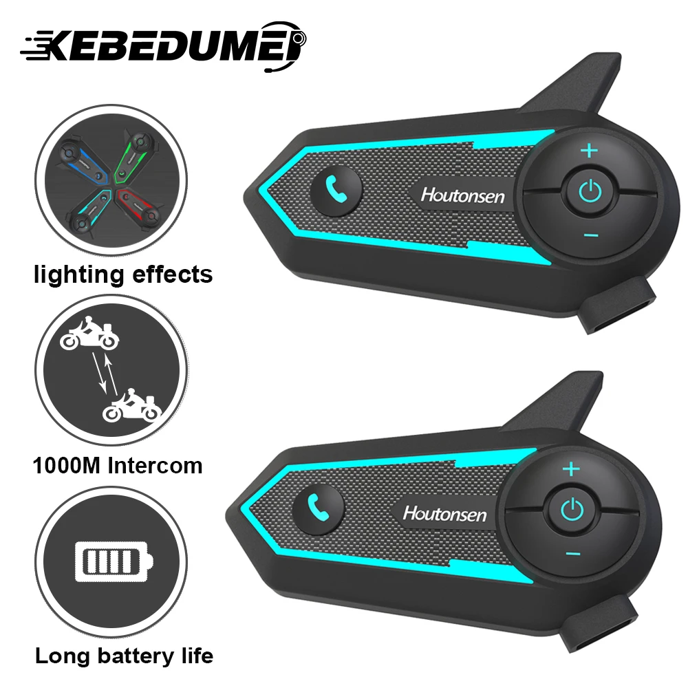 Bluetooth Motorcycle Intercom Helmet Headset 2 Riders Wireless Communication Interphone With Ambient Light Waterproof Headphone
Bluetooth Motorcycle Intercom Helmet Headset 2 Riders Wireless Communication Interphone With Ambient Light Waterproof Headphone