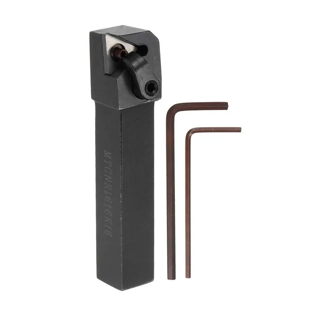 Lathe Indexable Carbide Turning Tool Holder With Hex Wrench MTGNR1616H16 CNC 91° Lathe For Finishing Or Semi-Finishing Steel
Lathe Indexable Carbide Turning Tool Holder With Hex Wrench MTGNR1616H16 CNC 91° Lathe For Finishing Or Semi-Finishing Steel