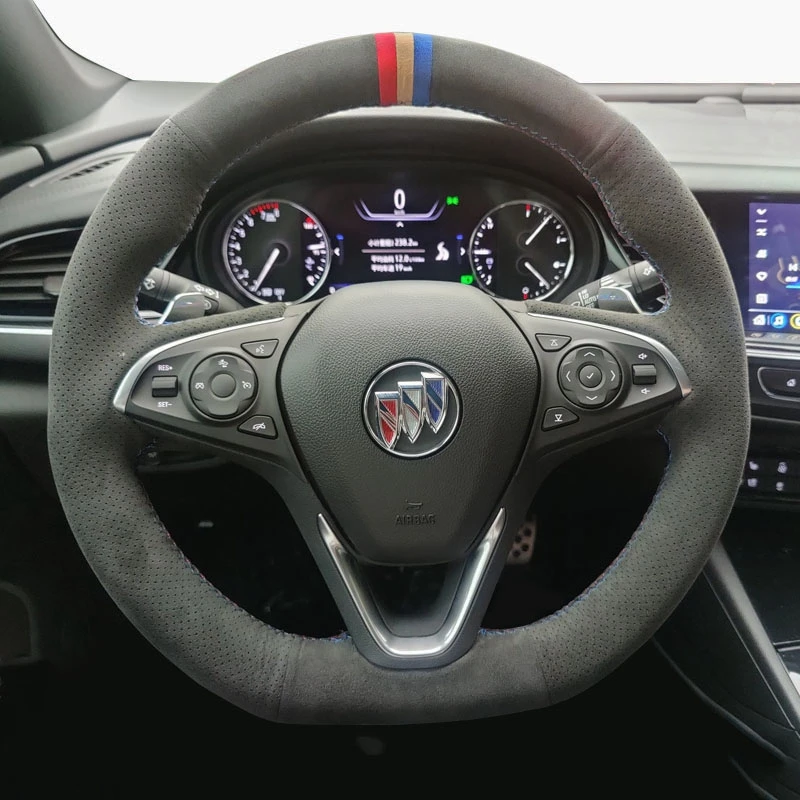 Замшевая оболочка для руля Buick Envision 2014-2017, аксессуары для интерьера автомобиля
Замшевая оболочка для руля Buick Envision 2014-2017, аксессуары для интерьера автомобиля
