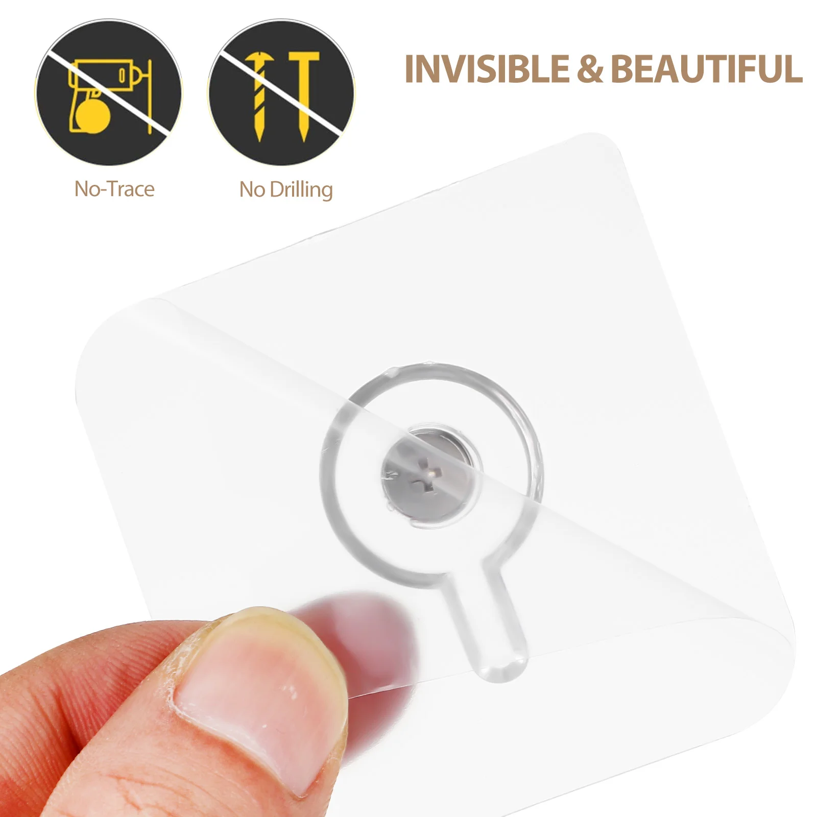 12 Pcs Nursery Screw Hook Child Stickers Decorative Wall Hooks Heavy Duty Acrylic Free Sticky Clear 
12 Pcs Nursery Screw Hook Child Stickers Decorative Wall Hooks Heavy Duty Acrylic Free Sticky Clear