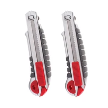High Quality Retractable Blade Knife Pocket Utility Knife Plastic Shell SK5 Blades 18mm Sharp Cutting Tool Cutter 
High Quality Retractable Blade Knife Pocket Utility Knife Plastic Shell SK5 Blades 18mm Sharp Cutting Tool Cutter