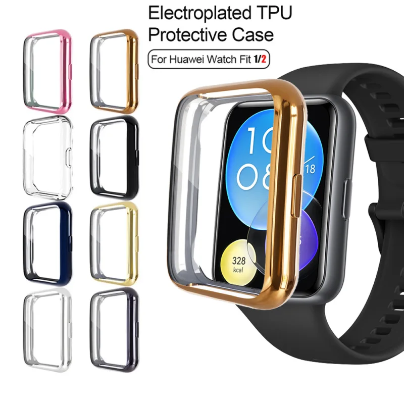 Чехол для Huawei Watch fit 2, чехол для умных часов, аксессуары с покрытием, бампер из ТПУ, всесторонняя защита экрана Huawei Watch fit/Новый чехол
Чехол для Huawei Watch fit 2, чехол для умных часов, аксессуары с покрытием, бампер из ТПУ, всесторонняя защита экрана Huawei Watch fit/Новый чехол